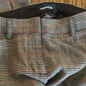 Express Dress Plaid Pants